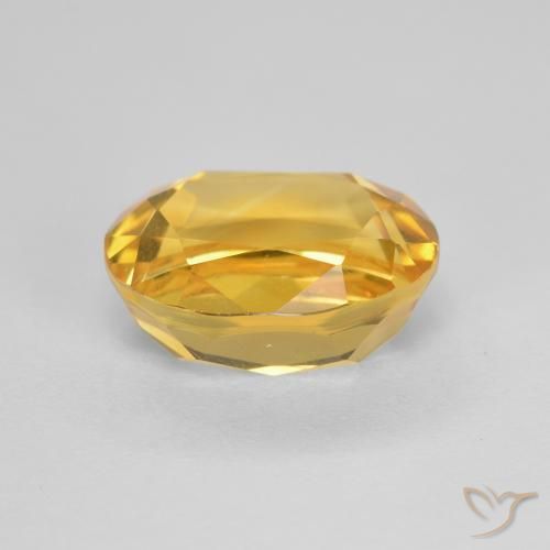 Citrino ouro brilhante Natural 2.67ct, oval, VVS-VS