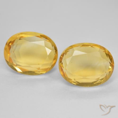 5.56ctw Natural Dourado Citrino, oval, VVS-VS