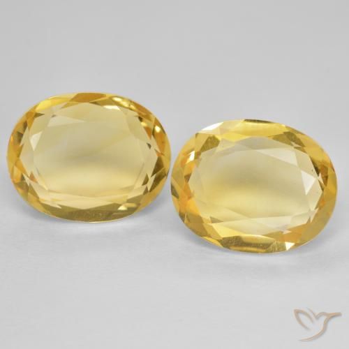 5.02ctw Natural Dourado Citrino, oval, VVS-VS