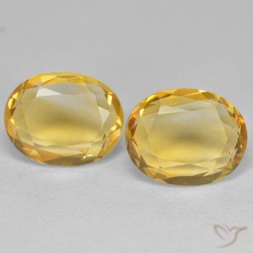 5.68ctw Natural Dourado Citrino, oval, VVS-VS