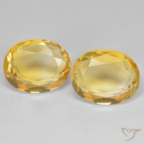 5.55ctw Natural Ouro Citrino, oval, VVS-VS