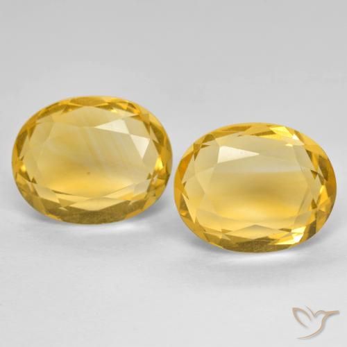 5.68ctw Natural ouro profundo Citrino, oval, VVS-VS