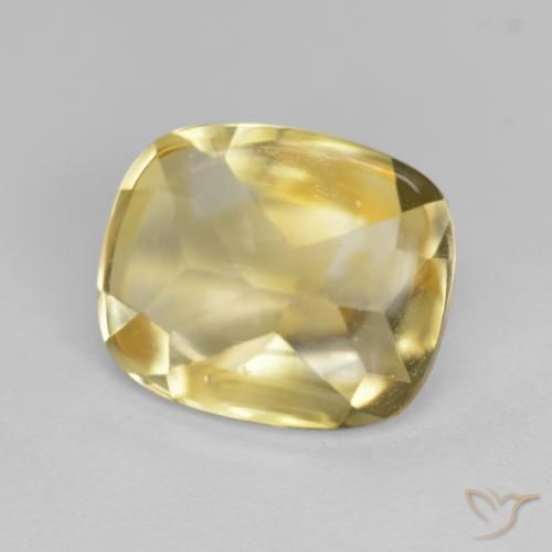 4.68ct Natural Dourado Citrino, Almofada, Transparente