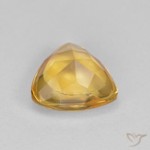 Citrino Dourado Natural 1.48ct, Trilhão, Transparente
