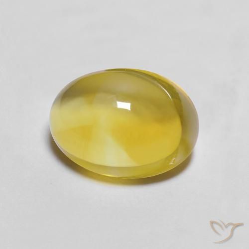 Citrino ouro amarelado Natural 2.22ct, oval, Transparente