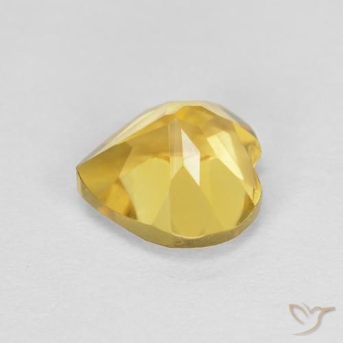 Citrino Amarelo Toscana Natural 0.79ct, Coração, VVS-VS