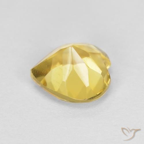 Citrino Amarelo Toscana Natural 0.78ct, Coração, VVS-VS