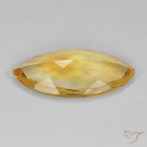 Citrino ouro médio Natural 5.64ct, Marquesa, VVS
