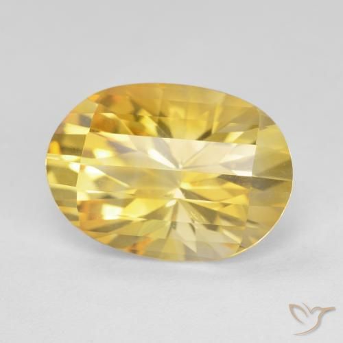 Citrino Dourado Natural 5.27ct, oval, VVS