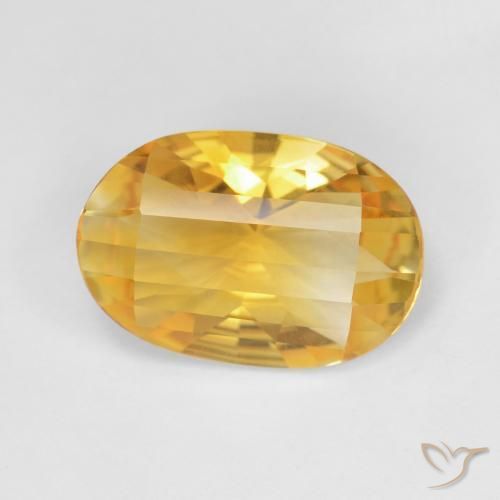 4.20ct Natural ouro brilhante Citrino, oval, VVS