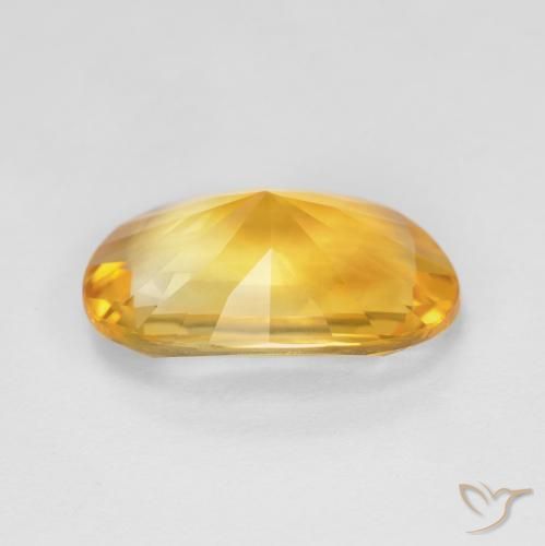 Citrino ouro brilhante Natural 4.20ct, oval, VVS