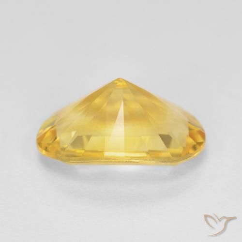Citrino ouro brilhante Natural 4.80ct, oval, VS