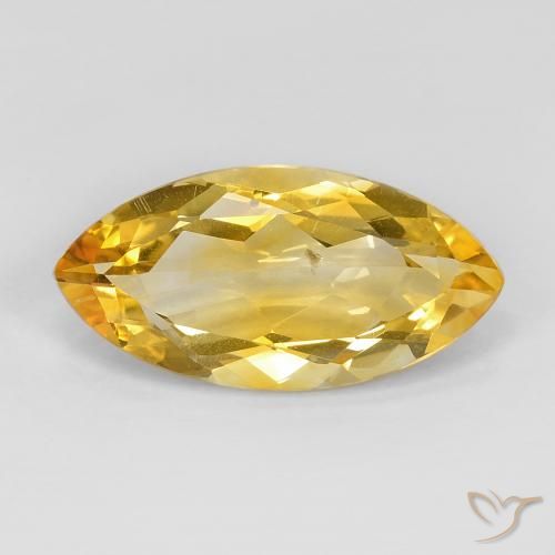 7.28ct Natural Dourado Citrino, Marquesa, VS