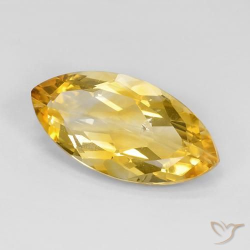 Citrino Dourado Natural 7.28ct, Marquesa, VS