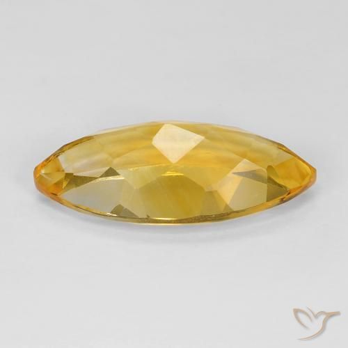 Citrino Dourado Natural 7.28ct, Marquesa, VS