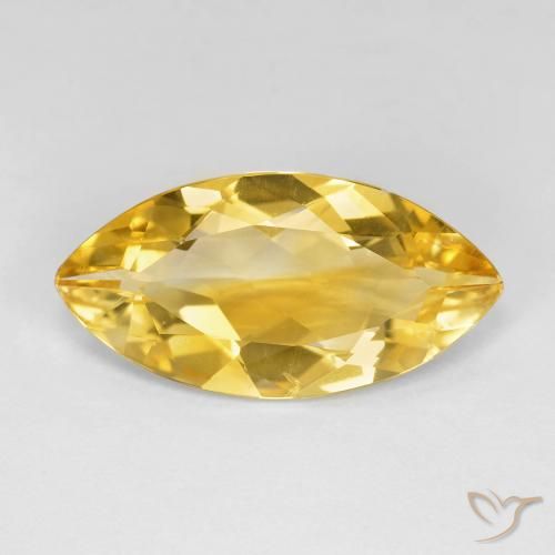 5.67ct Natural Ouro Citrino, Marquesa, VVS