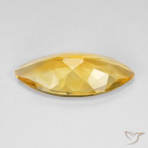 Citrino Ouro Natural 5.67ct, Marquesa, VVS