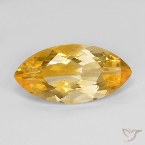 7.42ct Natural Dourado médio Citrino, Marquesa, VVS