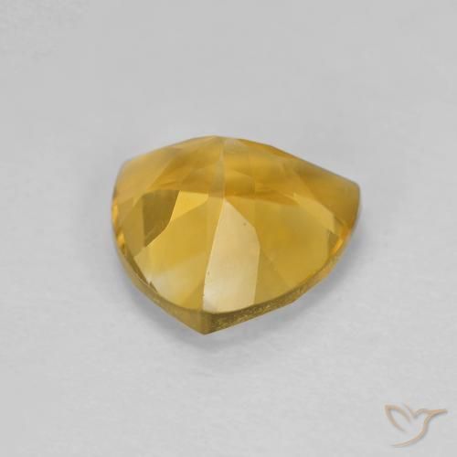 Citrino Dourado Natural 1.63ct, Trilhão, VVS