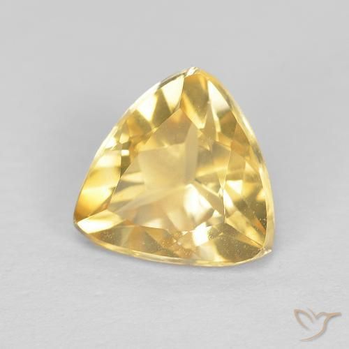 Citrino ouro médio Natural 1.75ct, Trilhão, VVS