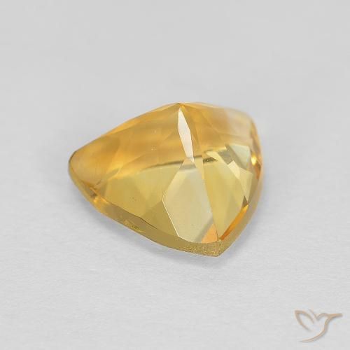 Citrino Ouro Natural 1.67ct, Trilhão, VVS
