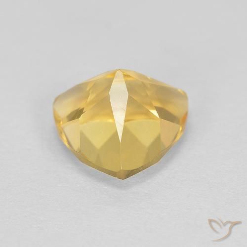 Citrino ouro médio Natural 1.72ct, Trilhão, VVS