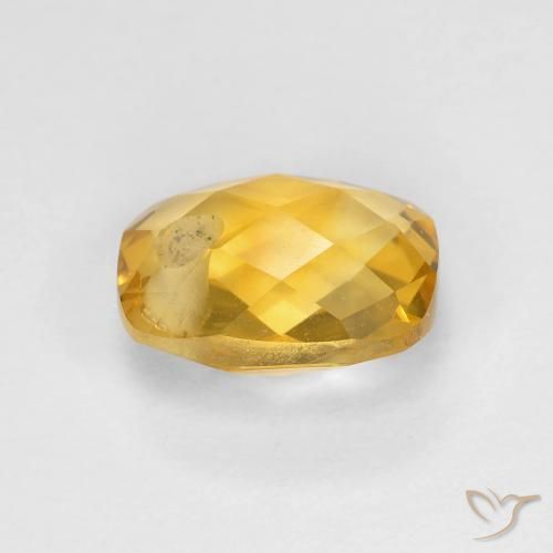 Citrino Dourado Escuro Natural 1.97ct, Almofada, VVS-VS