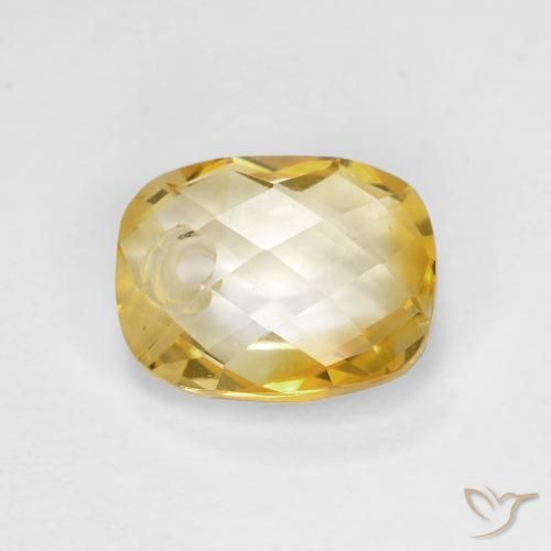 1.93ct Natural Dourado Citrino, Almofada, VVS-VS