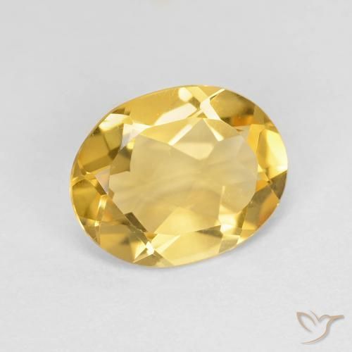 Citrino Dourado Natural 2.55ct, oval, VVS-VS