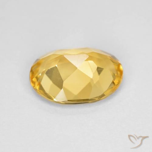Citrino Dourado Natural 2.55ct, oval, VVS-VS