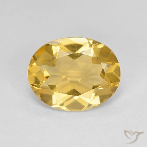 2.70ct Natural Amarelo dourado Citrino, oval, VVS-VS