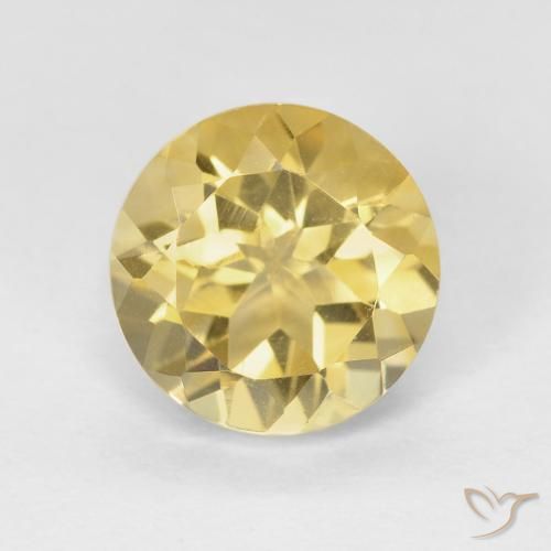 1.94ct Natural Dourado Citrino, Redondo, VVS