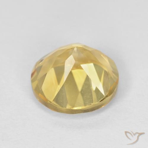 Citrino Dourado Natural 1.94ct, Redondo, VVS
