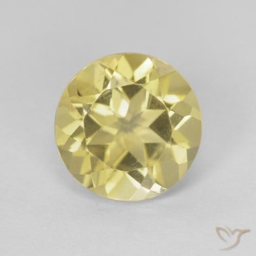 1.95ct Natural Dourado Citrino, Redondo, VVS