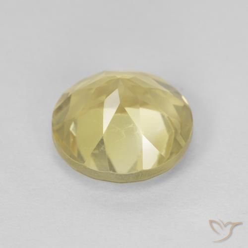 Citrino Dourado Natural 1.95ct, Redondo, VVS