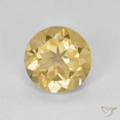 1.84ct Natural Dourado Citrino, Redondo, VVS