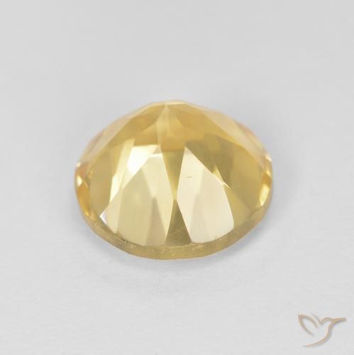 Citrino Luz Dourada Natural 1.86ct, Redondo, VVS