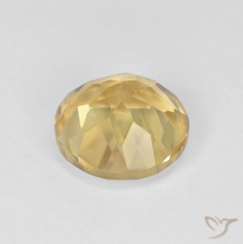 Citrino Dourado Natural 1.81ct, Redondo, VVS