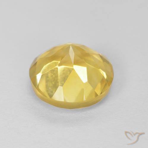 Citrino Amarelo Toscana Natural 1.85ct, Redondo, VVS