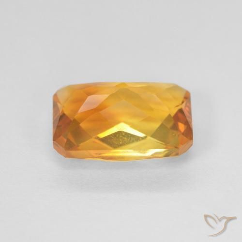 Citrino Laranja-Ouro Natural 2.52ct, Corte Octógono / Esmeralda, VVS