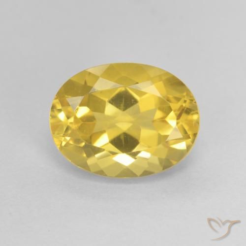 1.93ct Natural Laranja Dourada Citrino, oval, VVS-VS