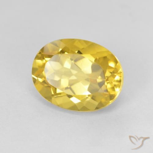 Citrino Laranja Dourada Natural 1.93ct, oval, VVS-VS