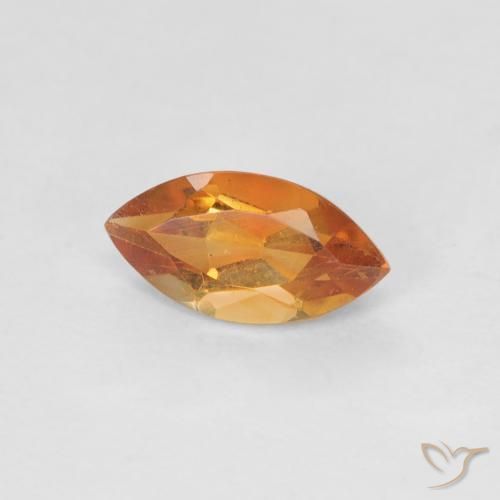 Citrino Laranja Profundo Natural 0.59ct, Marquesa, VS