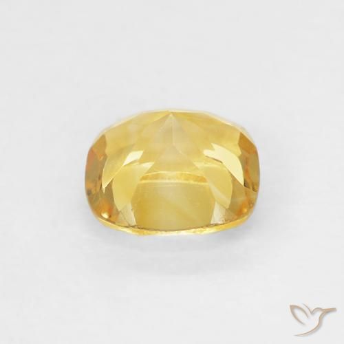 Citrino Amarelo Toscana Natural 0.49ct, Almofada, VVS