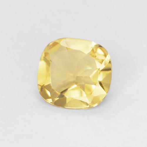 Citrino Amarelo Toscana Natural 0.37ct, Almofada, VVS