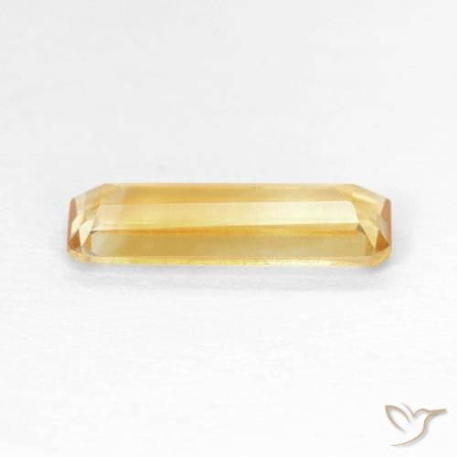 Citrino Medium Dark-Golden Natural 1.14ct, Corte Octógono / Esmeralda, VVS-VS