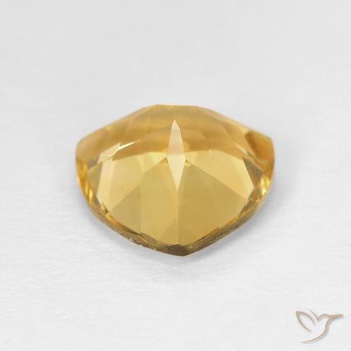 Citrino Top Ouro Natural 1.58ct, Trilhão, VVS-VS