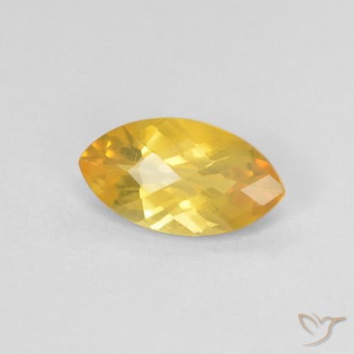 Citrino Dourado Natural 0.88ct, Marquesa, VS