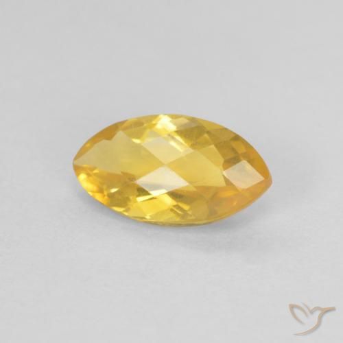 Citrino Dourado Natural 0.84ct, Marquesa, VS