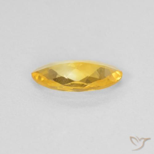 Citrino Dourado Natural 0.62ct, Marquesa, VS